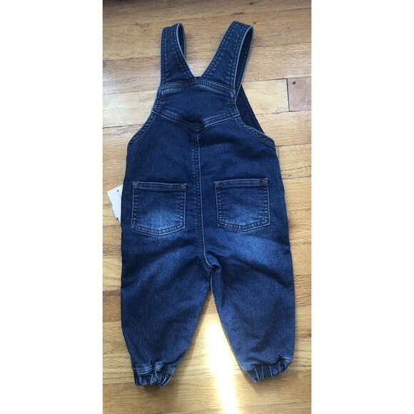 🆕First Impressions 12M Denim Overalls - Picture 4 of 5